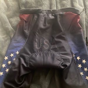 Roka triathlon/bike shorts, large USA team